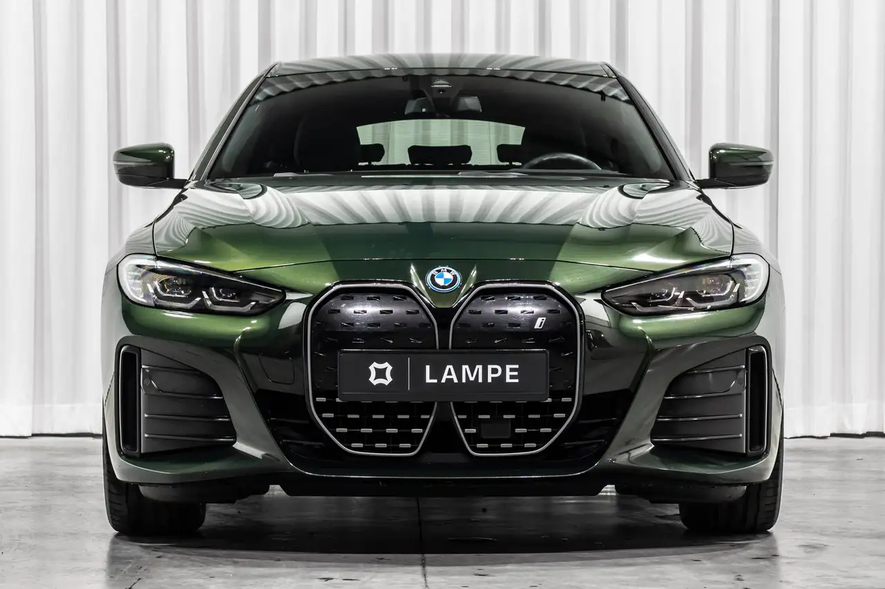 BMW i4 eDrive40 Gran Coupé M Sport Sanremo Groen, миниатюра 2