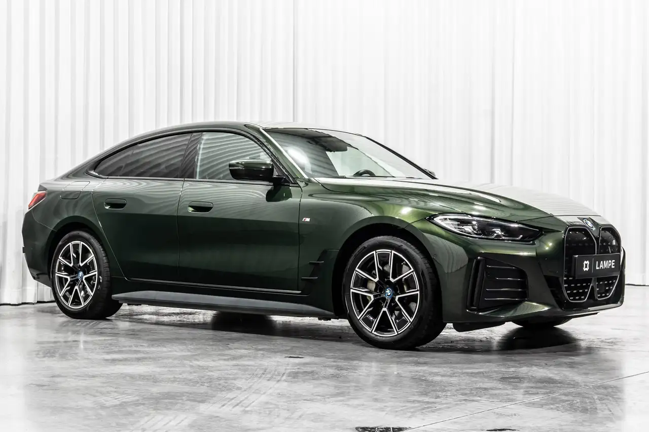 BMW i4 eDrive40 Gran Coupé M Sport Sanremo Groen, миниатюра 6