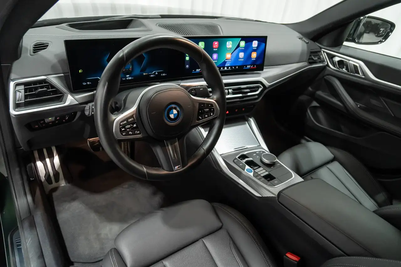 BMW i4 eDrive40 Gran Coupé M Sport Sanremo Groen, миниатюра 13