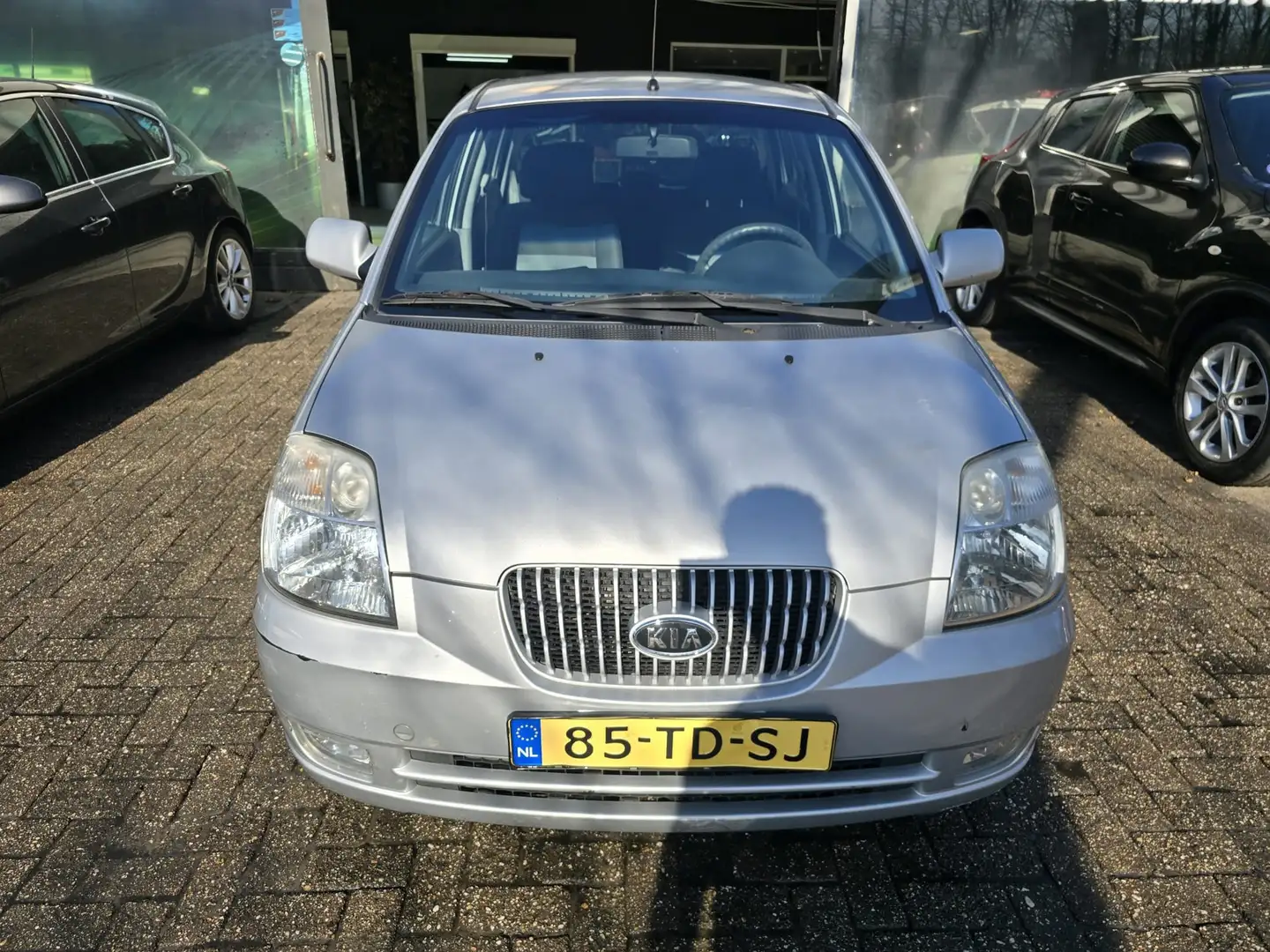 Kia Picanto 1.1 EX | EXPORT | AUTOMAAT NIET GOED | AIRCO | ZO Grijs - 2