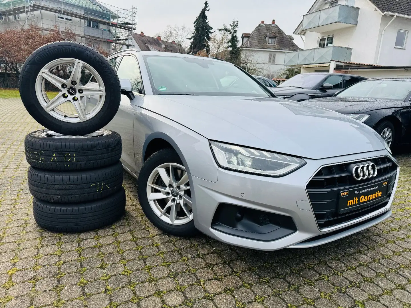 Audi A4 Avant 30 TDI LED Navi+ ACC 3 x Klimaautom TOP Argent - 1