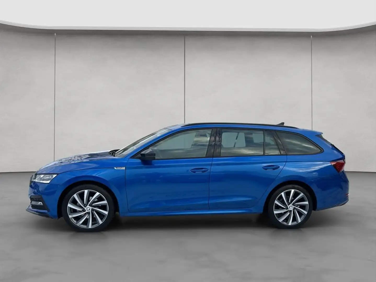 Skoda Octavia Combi 2.0 TDI DSG Sportline Blau - 2