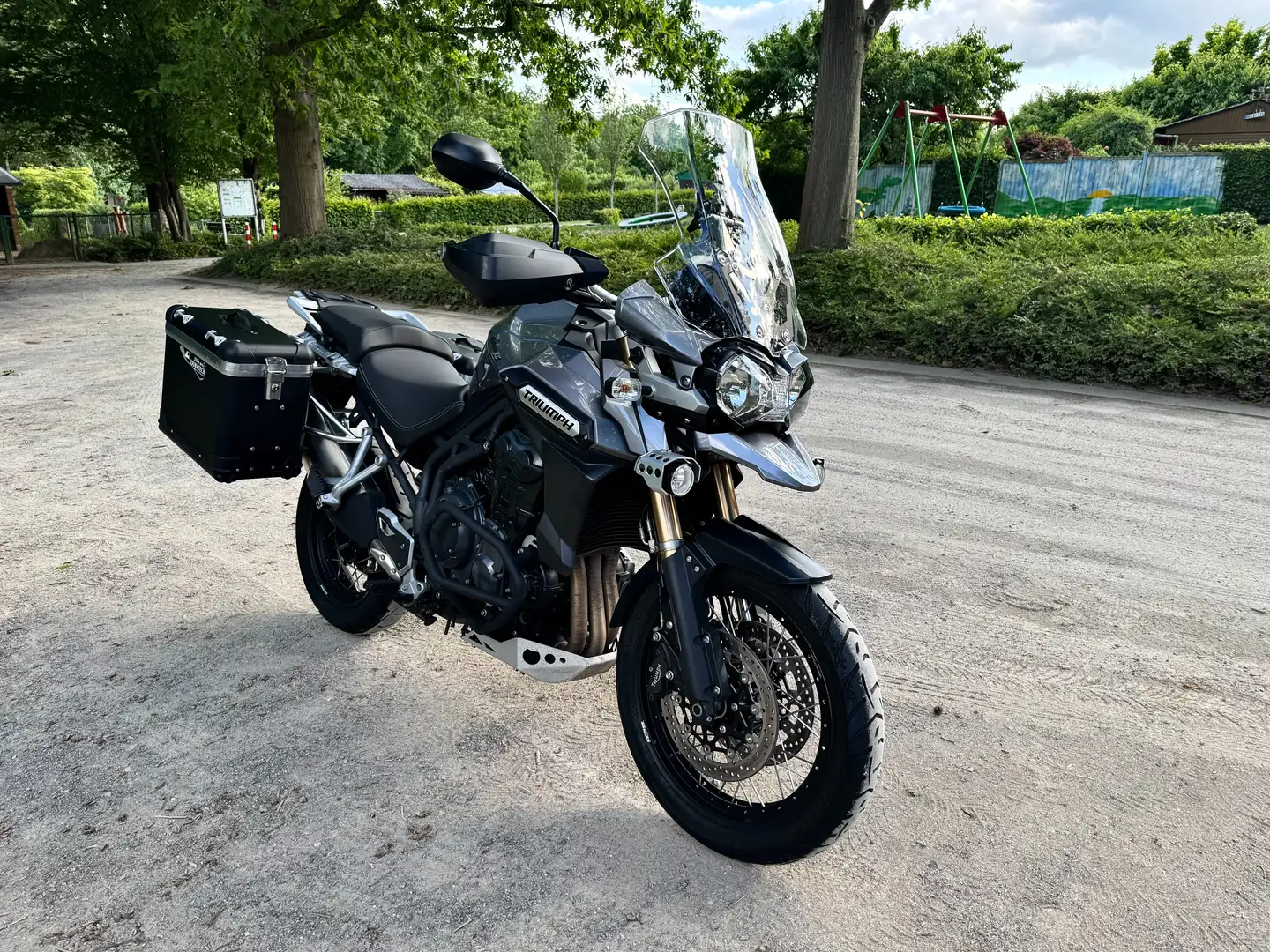 Triumph Tiger 1200 Explorer XC Spoke ABS - Grau Grau - 1