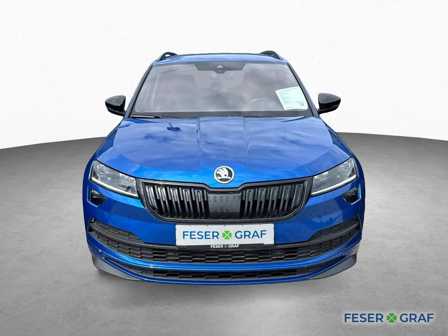 Skoda Karoq Sportline 2.0 TDI 7-DSG 4x4 *AHK*CANTON*NAVI*KAMER Azul - 2