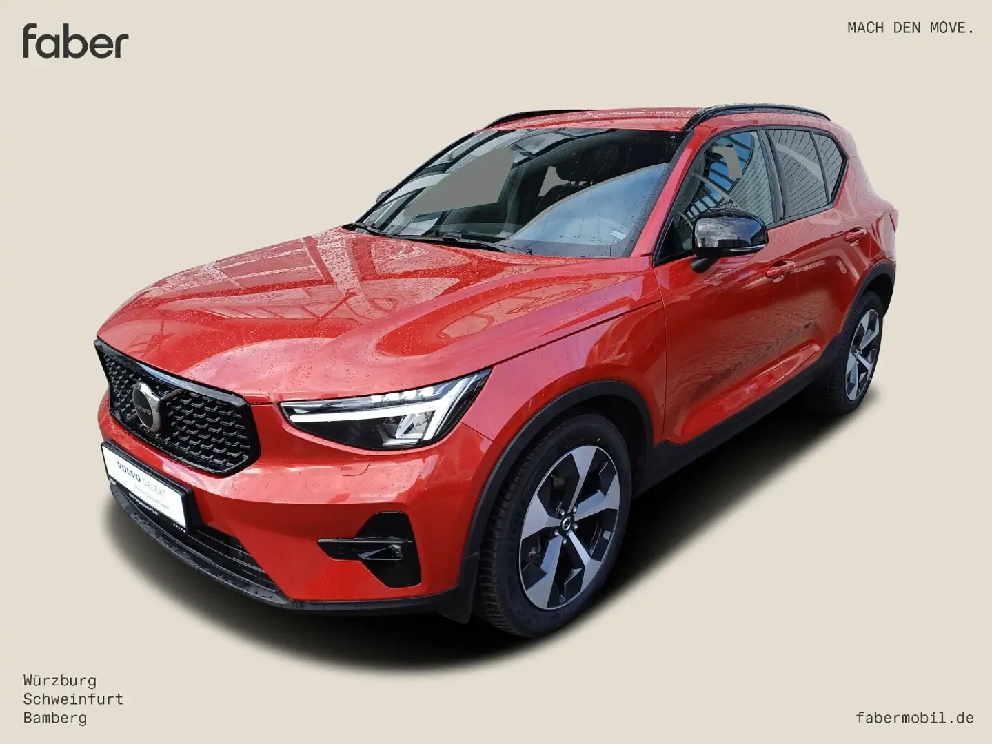 Volvo XC40 B3 Plus Dark 2WD Rot - 2