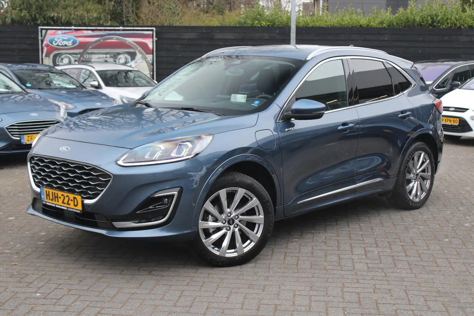 Ford Kuga 2.5 PHEV AUT 225pk Vignale, Driver Assistance, Tec Blauw - 1