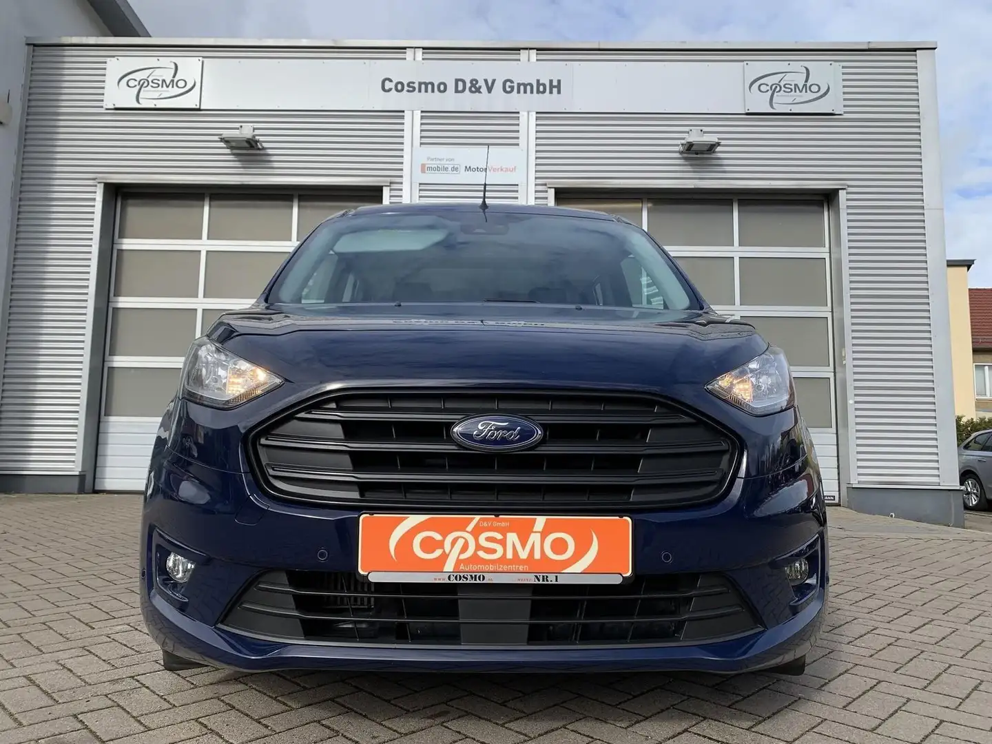 Ford Transit Connect Kombi 5Sitzer Sitzhzg+Klima+PDC Blauw - 2