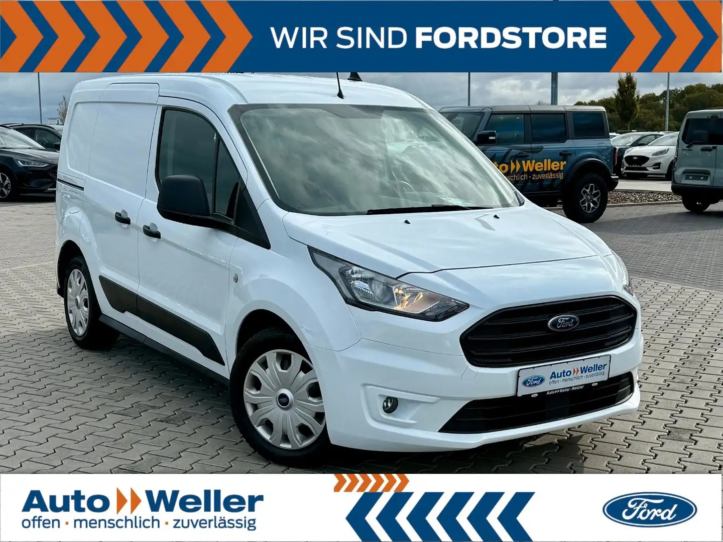 Ford Transit Connect Kasten Trend 1.5 EcoBlue L1 Weiß - 1