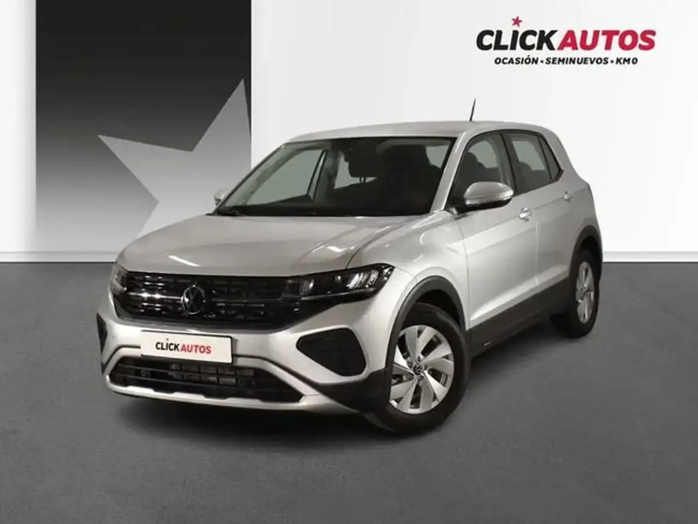 Volkswagen T-Cross 1.0 TSI 70kW Plateado - 1