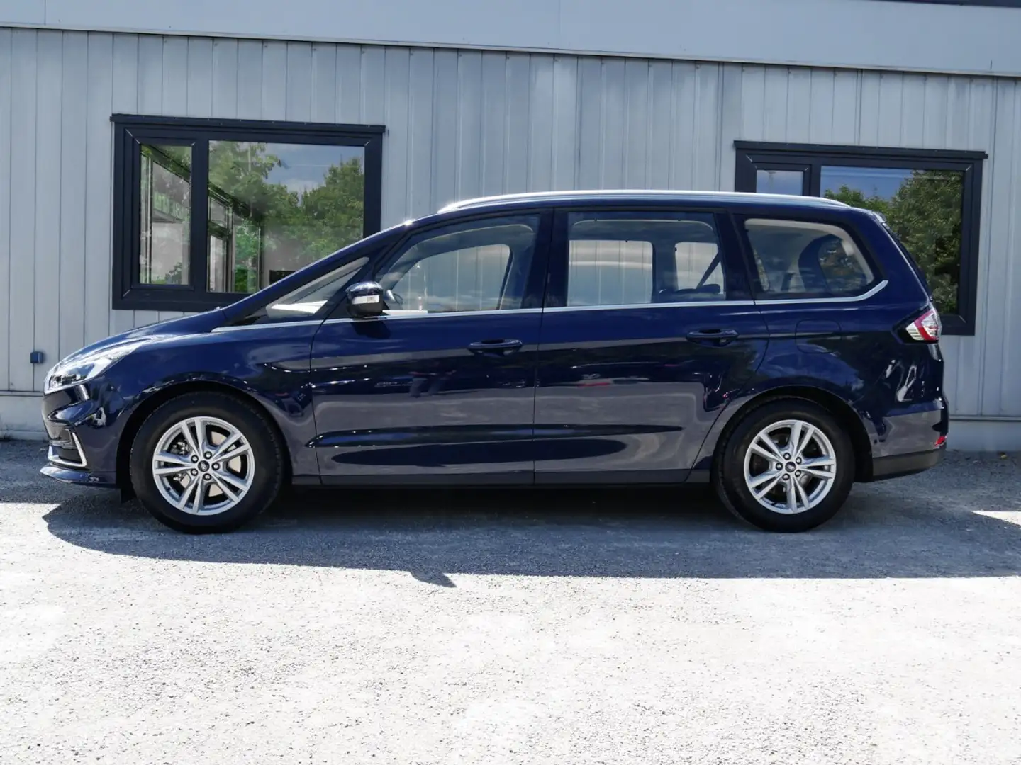 Ford Galaxy Titanium Auto+AHK+ParkAssist+Navi+KeyFree Navi Bleu - 2
