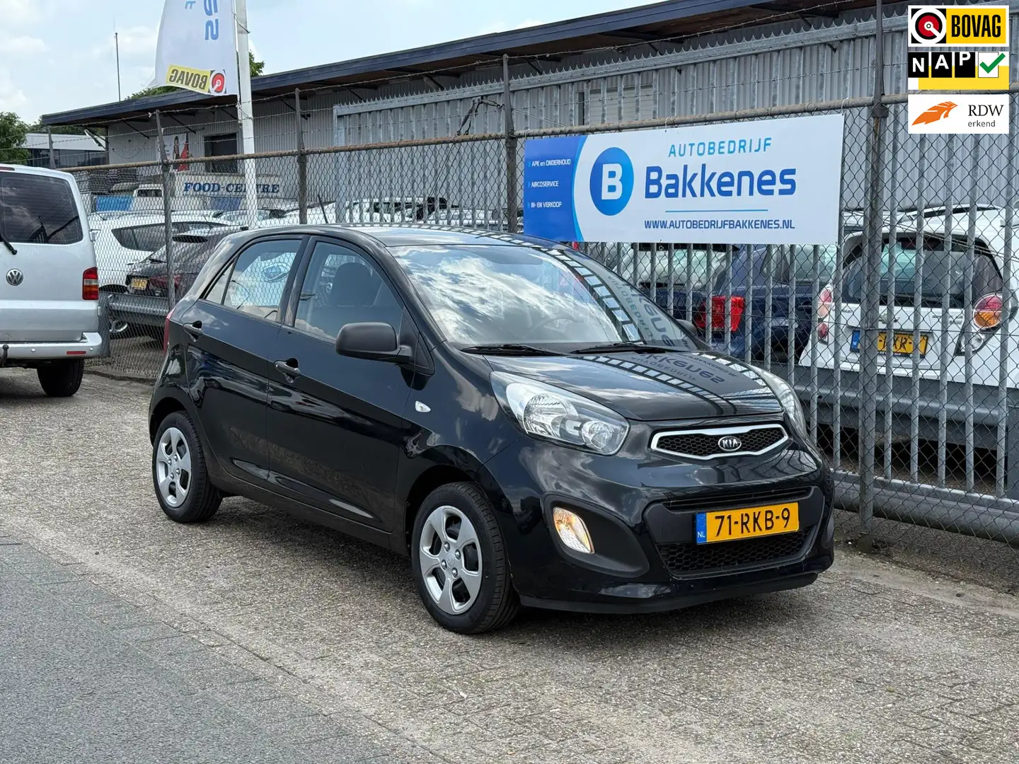 Kia Picanto 1.0 CVVT Zwart - 1