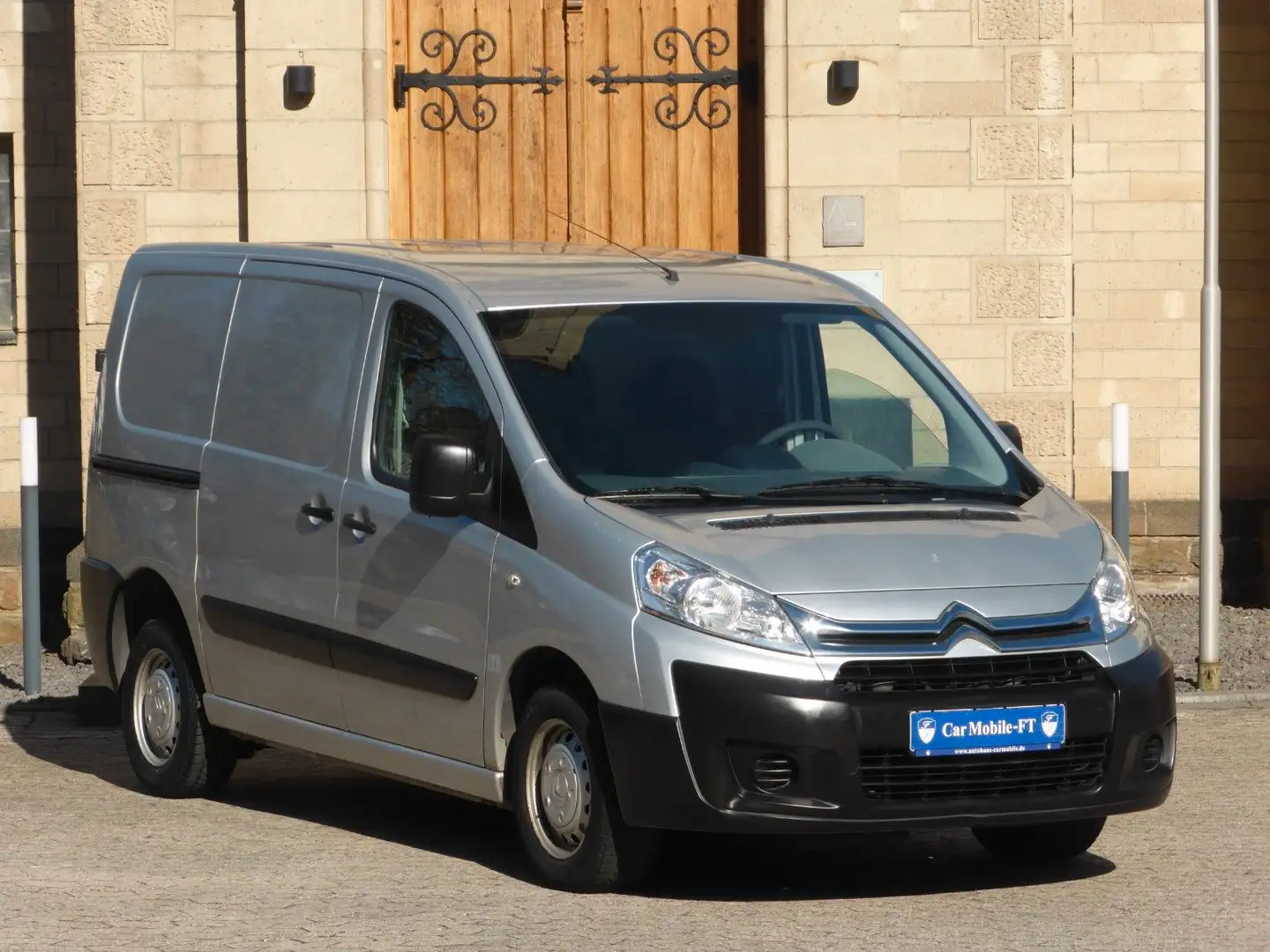 Citroen Jumpy HDi 90 27 L1H1 Kasten**3 SITZER*EURO 5* Silber - 1