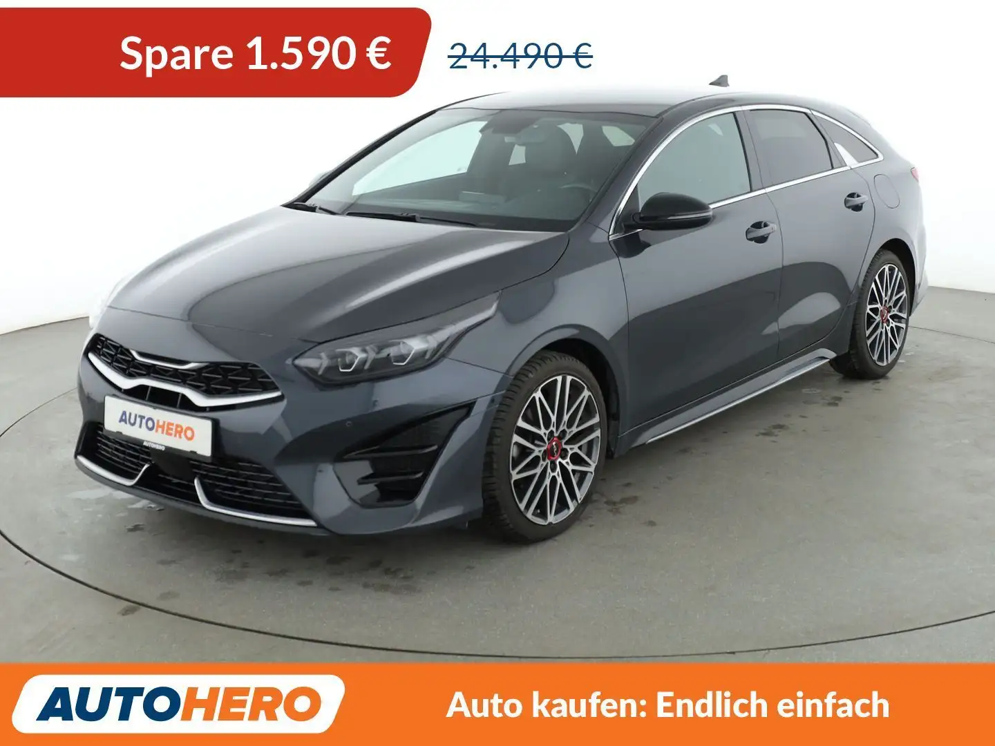 Kia ProCeed / pro_cee'd 1.5 TGDI GT Line Aut.*NAVI*LED*ACC*SPUR*CAM*PDC* Grau - 1