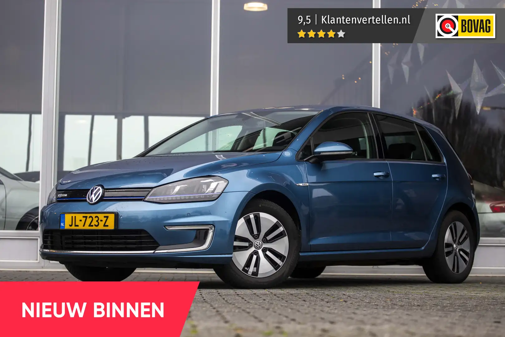 Volkswagen e-Golf e-Golf | LED | NL Auto Blauw - 1