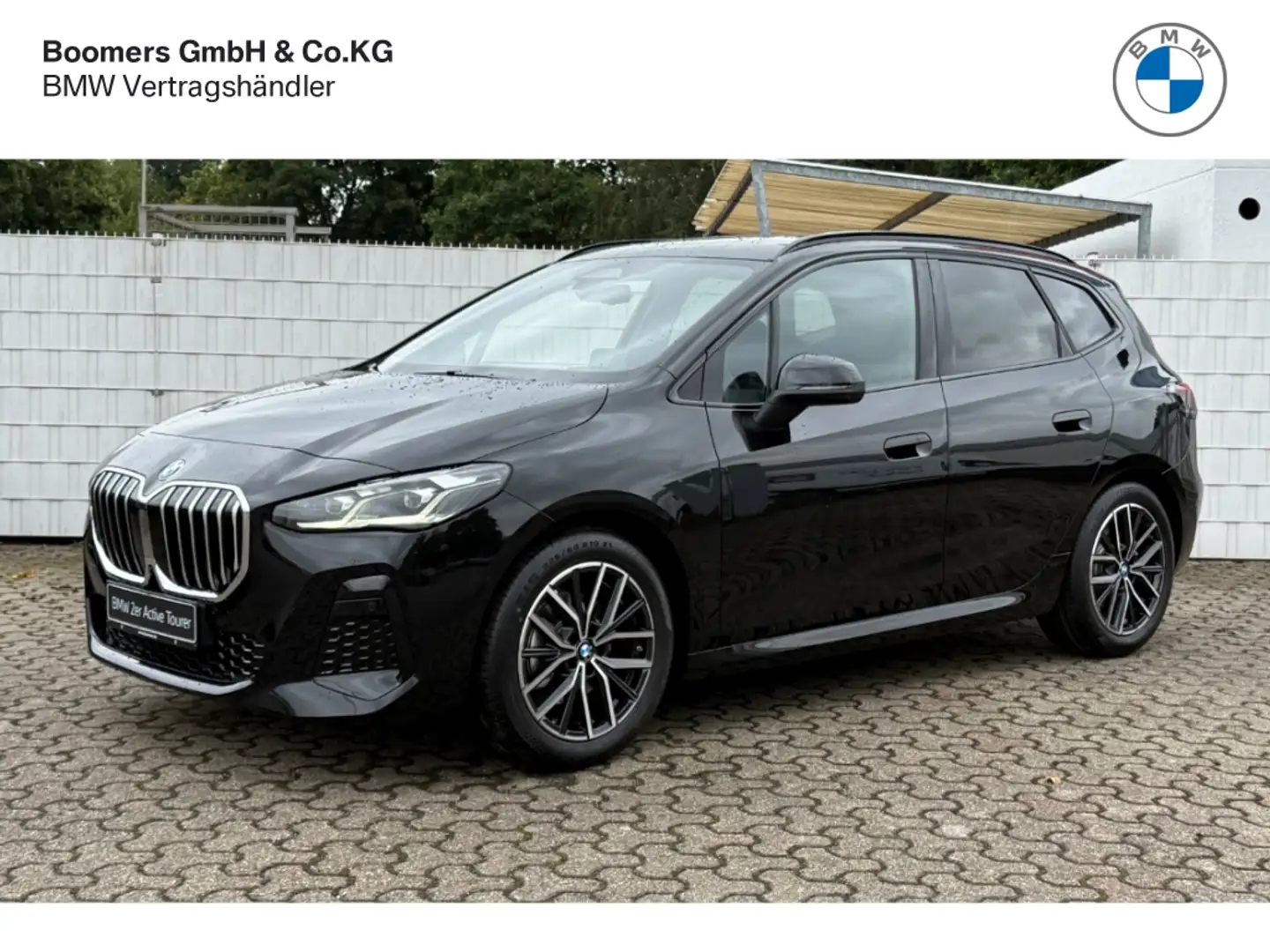 BMW 218 d M Sport AHK HUD Harman/Kardon Privacy Verglasung Schwarz - 1