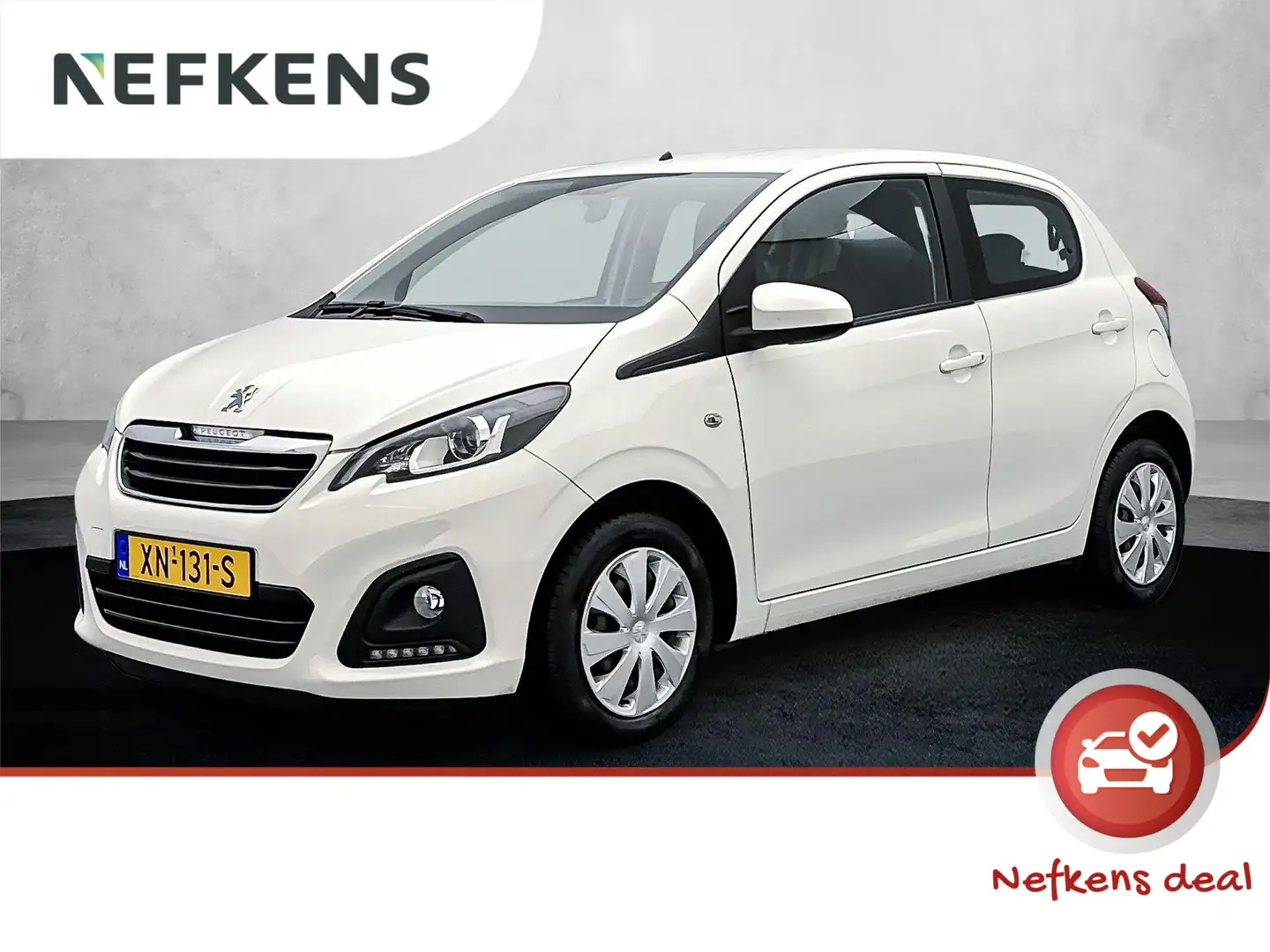 Peugeot 108 Active 72 pk | Airco | Bluetooth | LED Dagrijverli Wit - 1