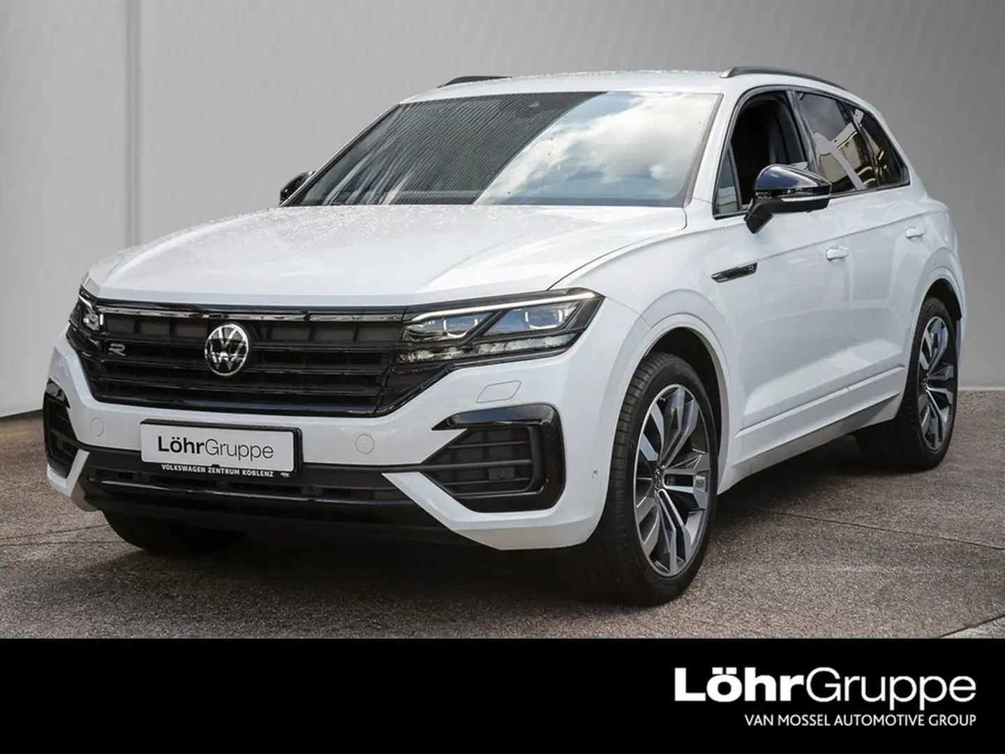 Volkswagen Touareg 3.0 TDI R-Line 4Mo AHK/RFK/Luftfederung Weiß - 1