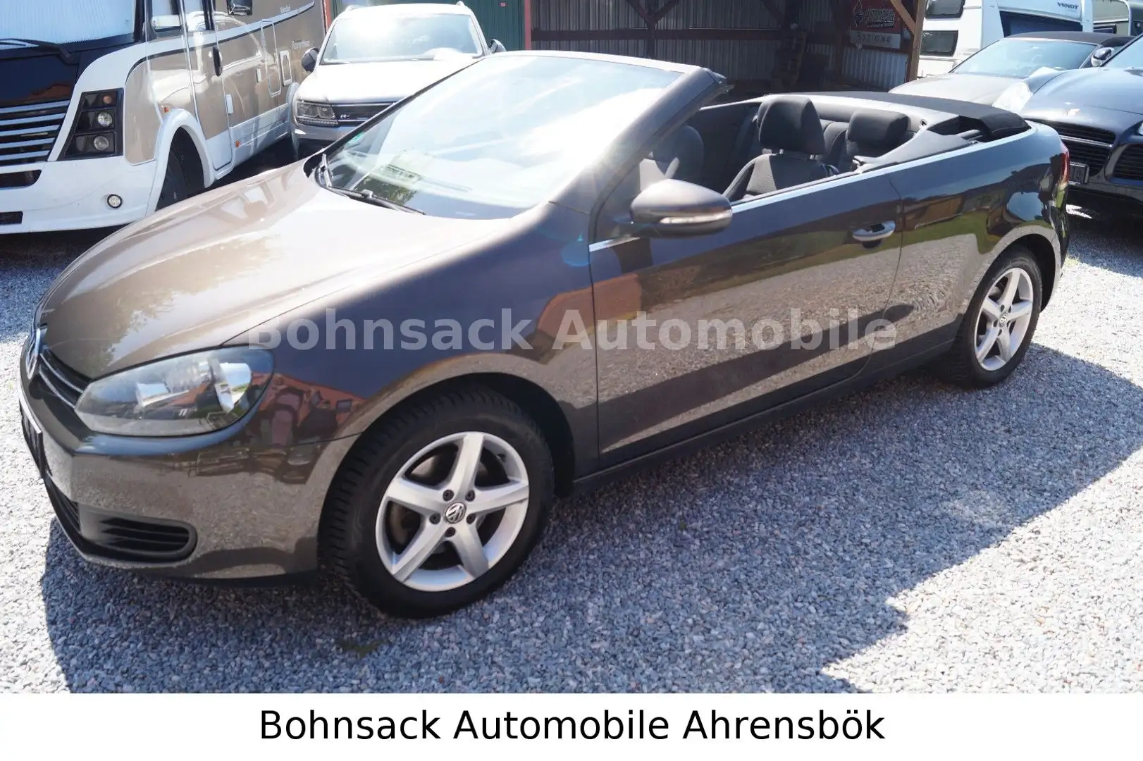 Volkswagen Golf VI Cabriolet I.Hand TÜV NEU Klima Brun - 1
