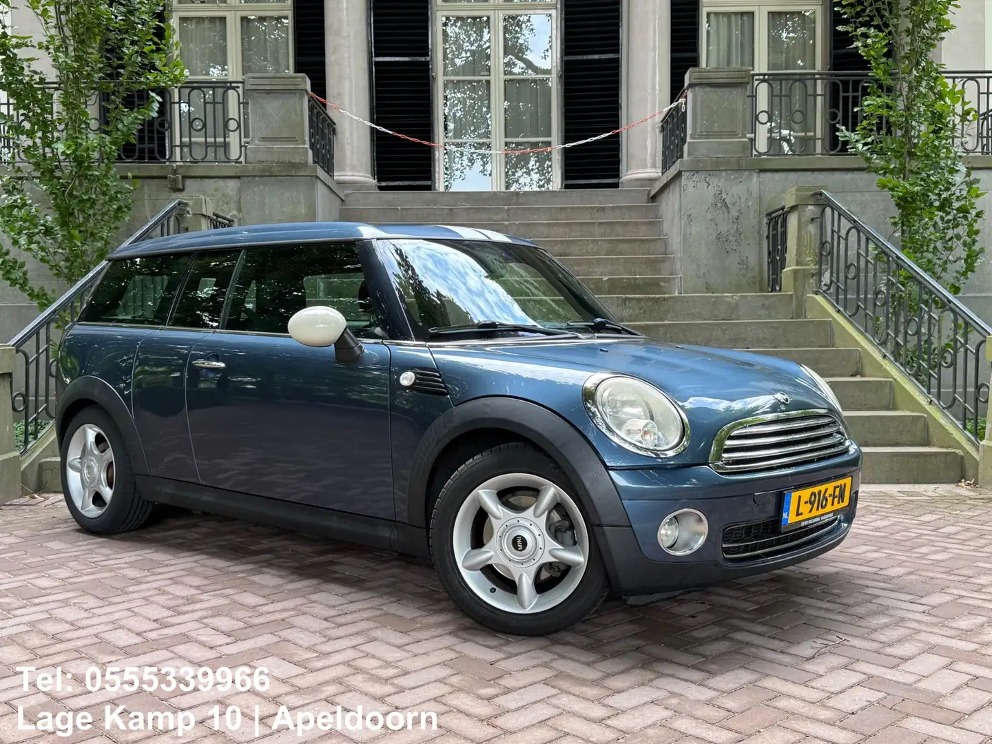 MINI One Clubman Mini 1.4 Anniversary Airco Elec Pakket Trekhaak Blauw - 1