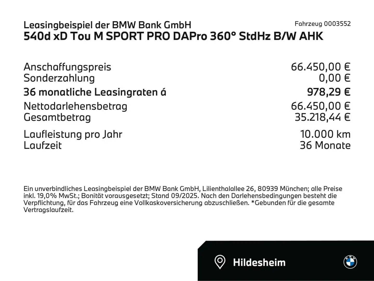 BMW 540 d xD Tou M SPORT PRO DAPro 360° StdHz B/W AHK Weiß - 2