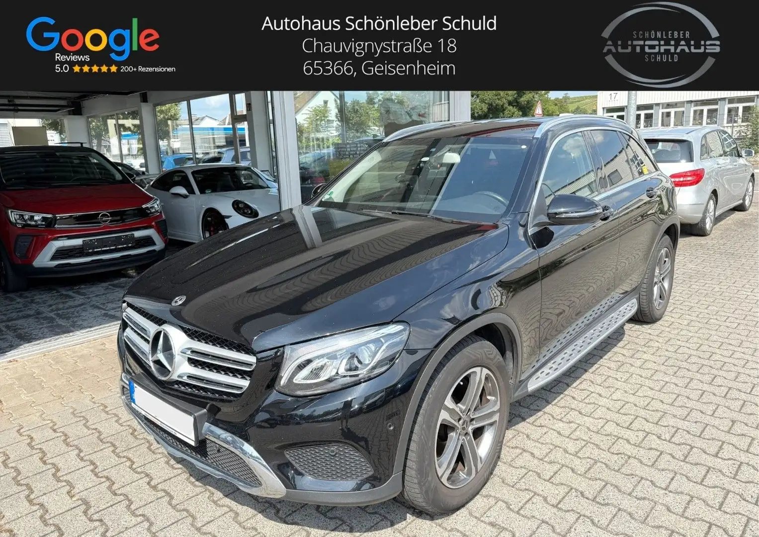 Mercedes-Benz GLC 220 d 4Matic *2. HD*NAVI*LED*ALLW*SCHECKH* Schwarz - 1