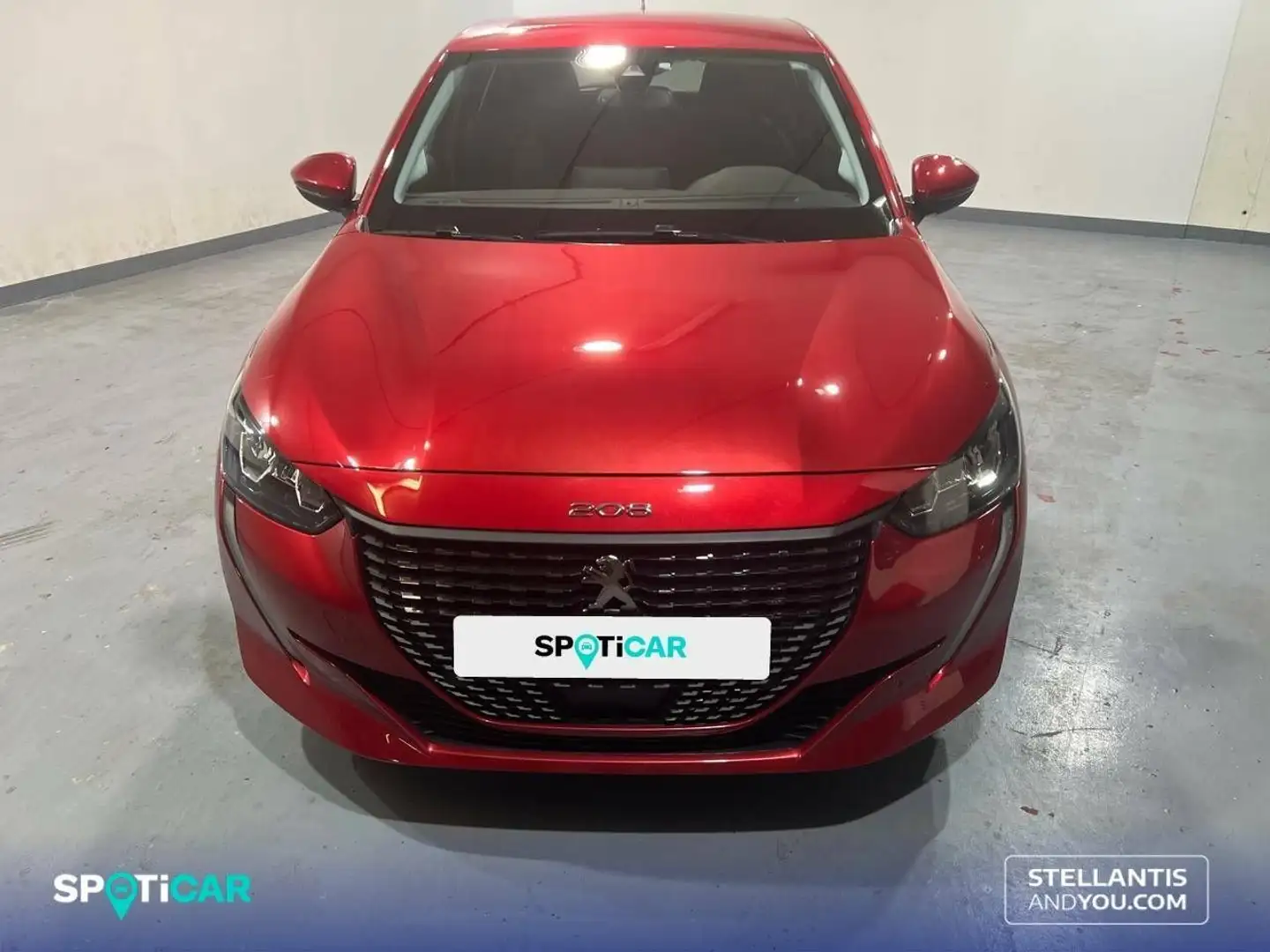 Peugeot 208 1.6BlueHDi Allure 100 Gris - 2