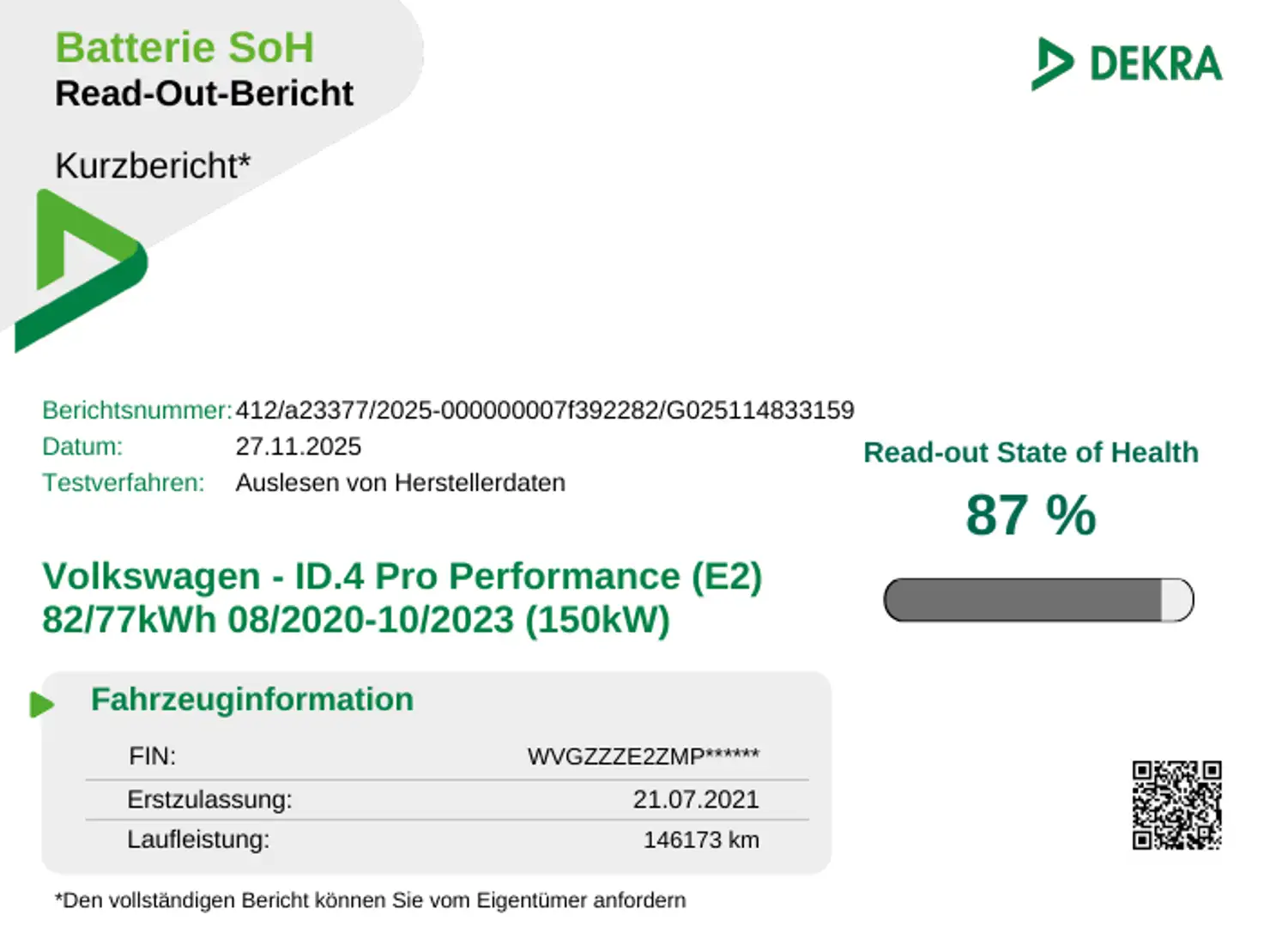 Volkswagen ID.4 .4 Pro Performance 1st Navi LED ACC Blanc - 2