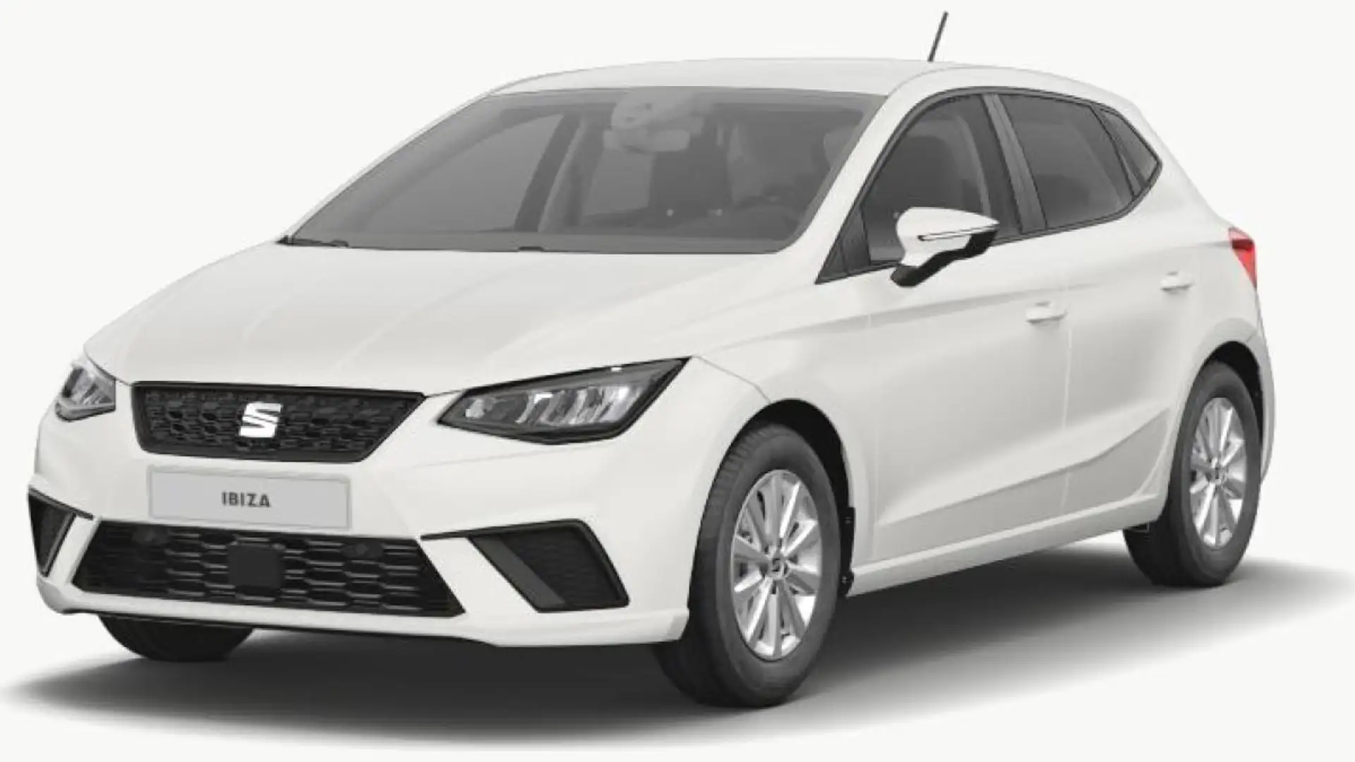 SEAT Ibiza RoadEdition 1.0TSI FLA ACC SpurH LM Weiß - 1