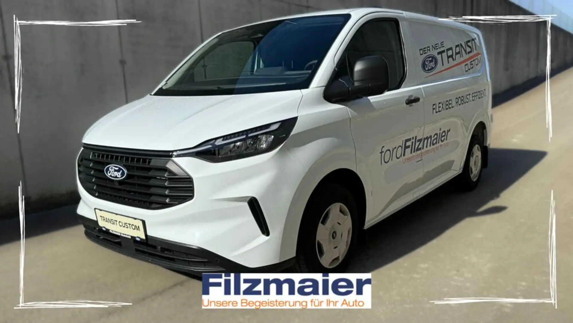 Ford Transit Custom 320 L1 Trend FWD Weiß - 2