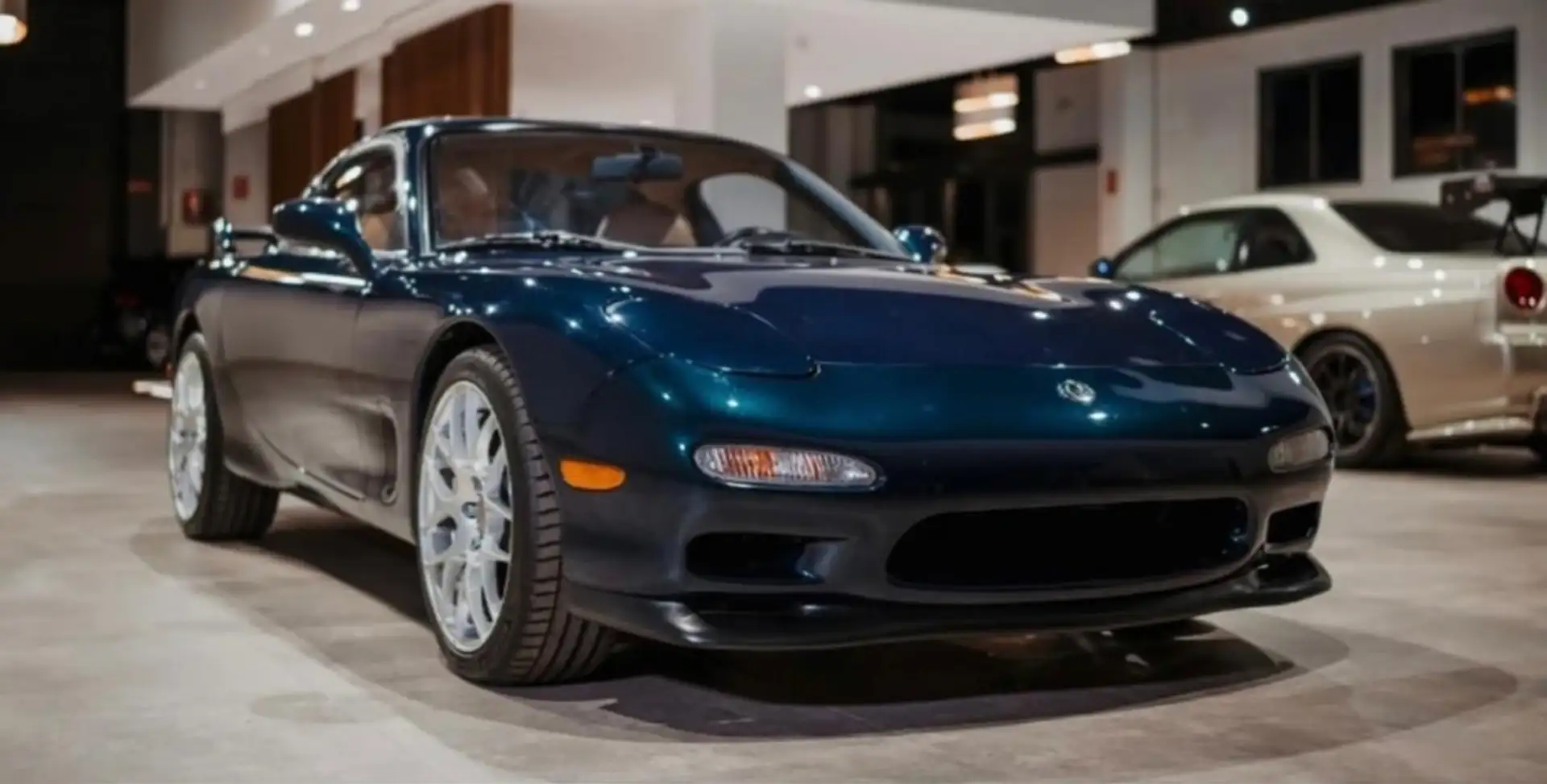 Mazda RX-7 RX7 Turbo Sequential Groen - 1