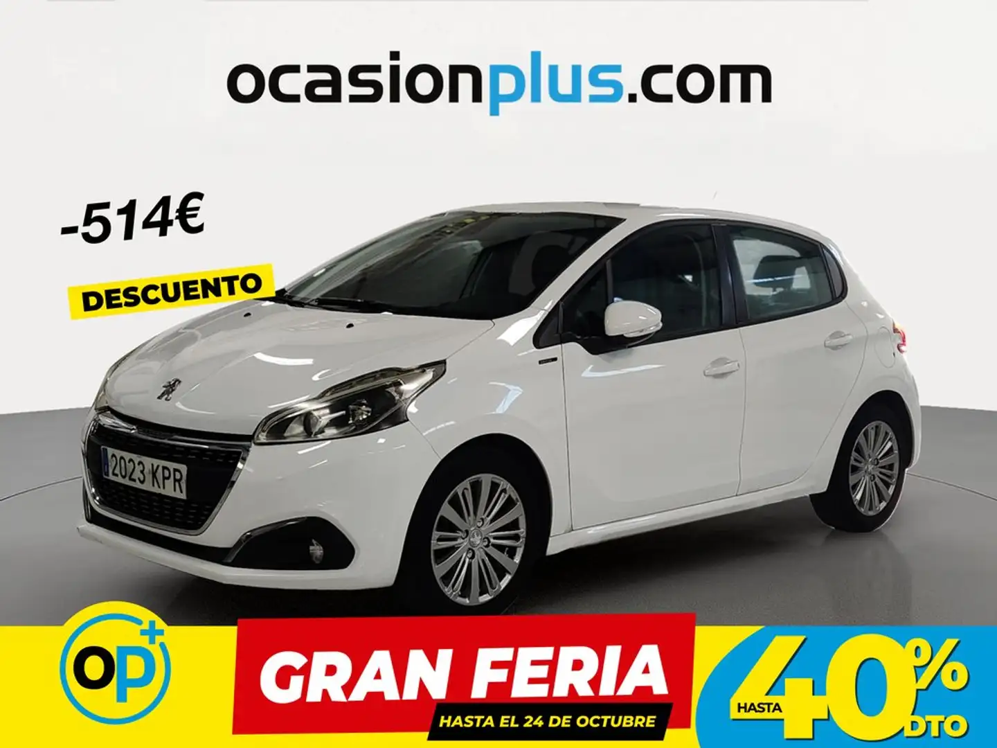 Peugeot 208 1.2 PureTech S&S Signature 82 Blanco - 1