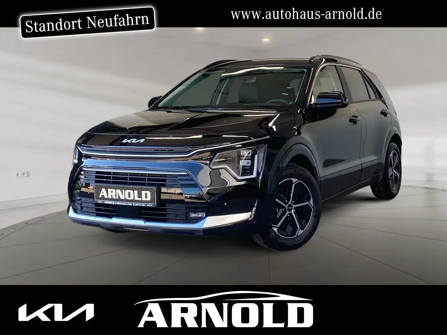 Kia Niro Niro 1.6 HEV Vision LED Navi Getönte-Sch Kamera Schwarz - 1