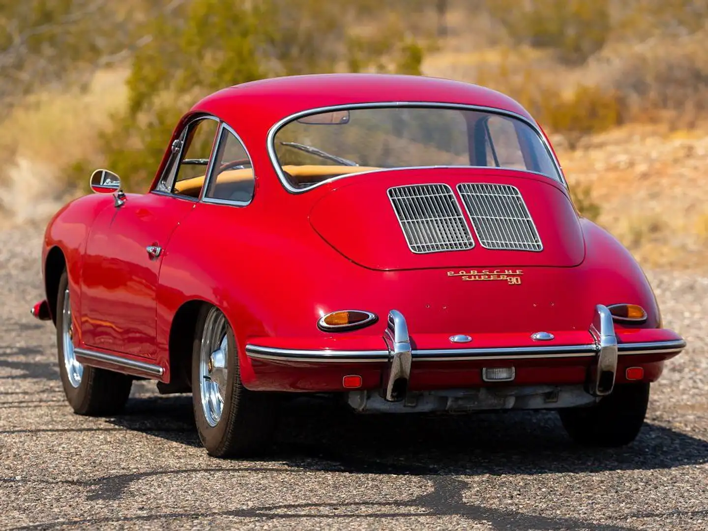 Porsche 356 356 Super 90 Coupe Red - 1