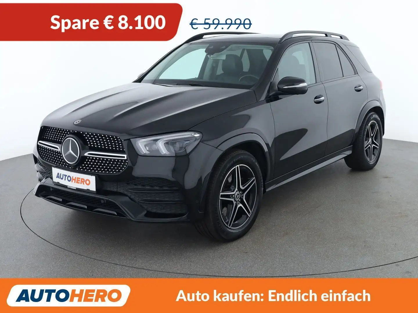 Mercedes-Benz GLE 400 GLE 400 d 4Matic AMG Line Schwarz - 1