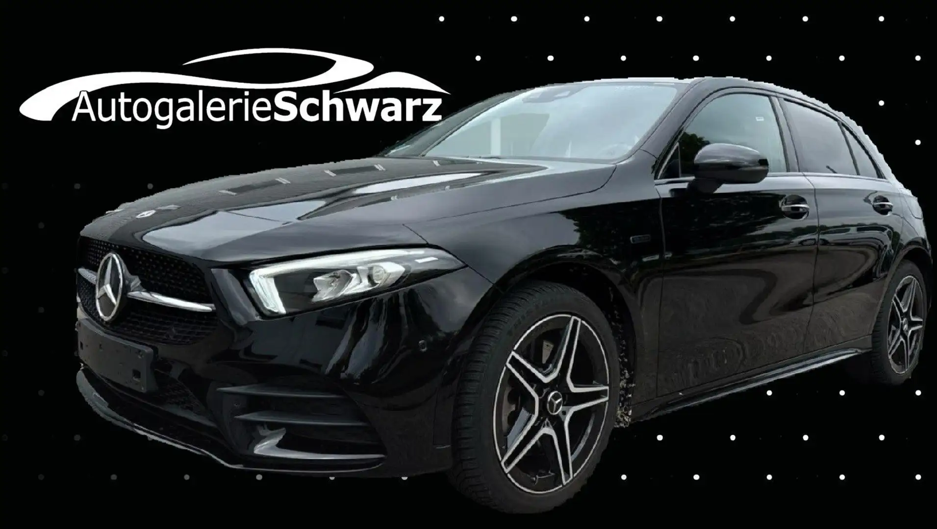 Mercedes-Benz A 250 e 8G AMG-LINE NIGHT LED AUGR+KAM DAB AMBTE Schwarz - 1