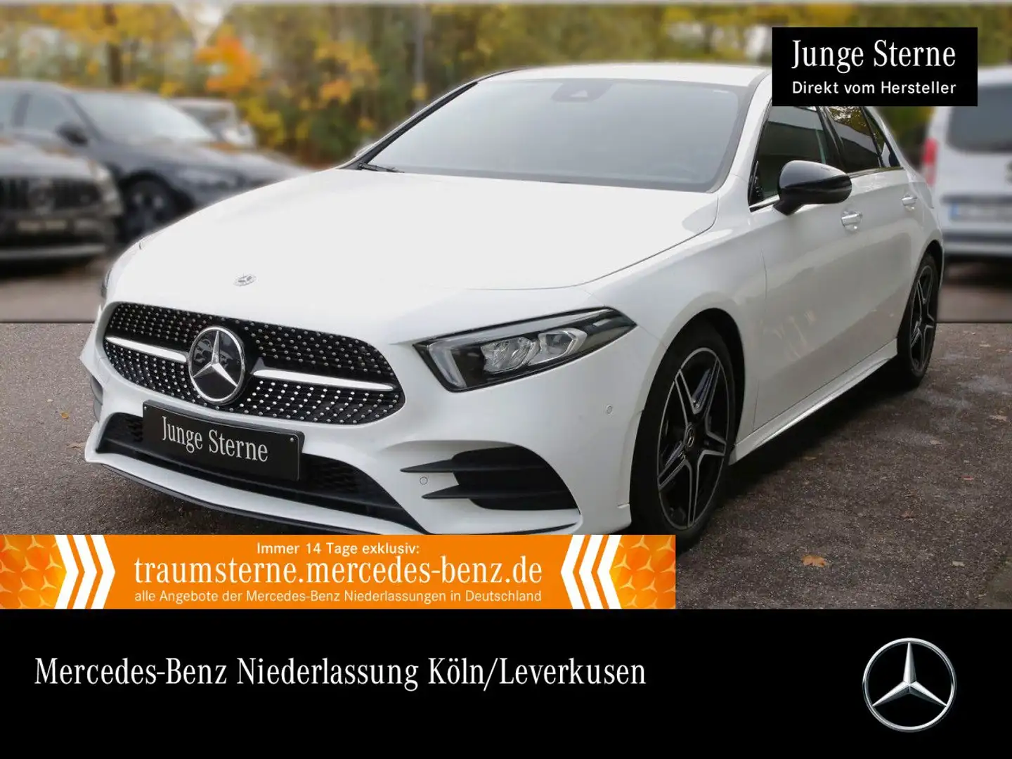 Mercedes-Benz A 250 AMG+NIGHT+LED+KAMERA+KEYLESS+7G Weiß - 1