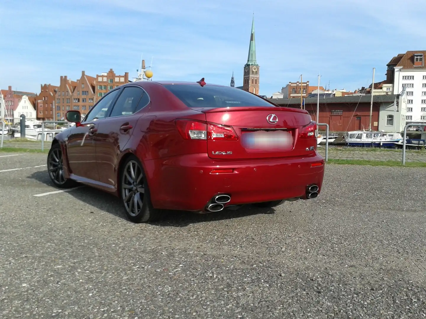 Lexus IS F IS-F Facelift wenig Km Sommer-/Garagenfahrzeug Rot - 2