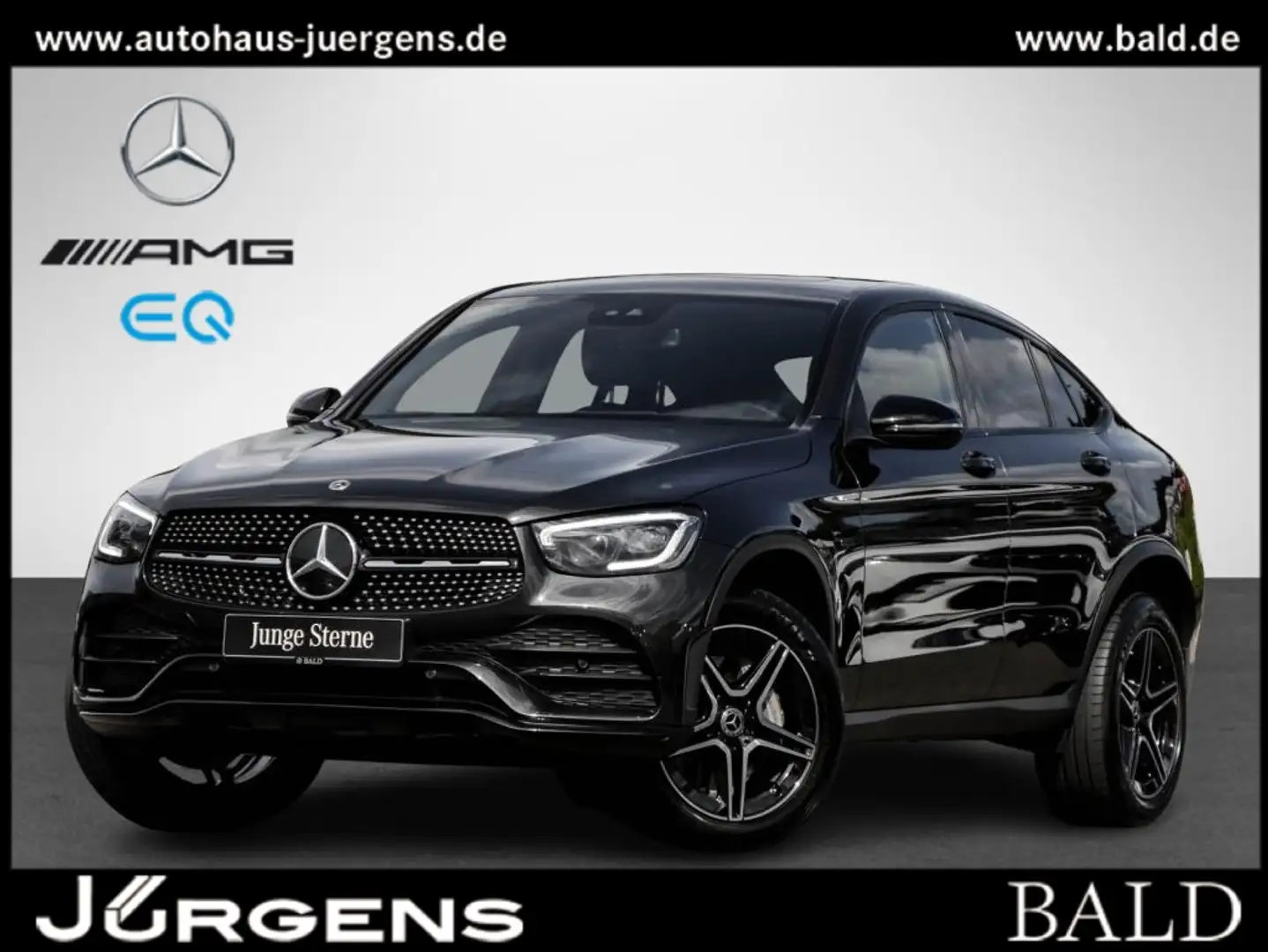 Mercedes-Benz GLC 300 e 4MATIC Coupé +AMG+MBUX+Wide+SHD+Night Grau - 1