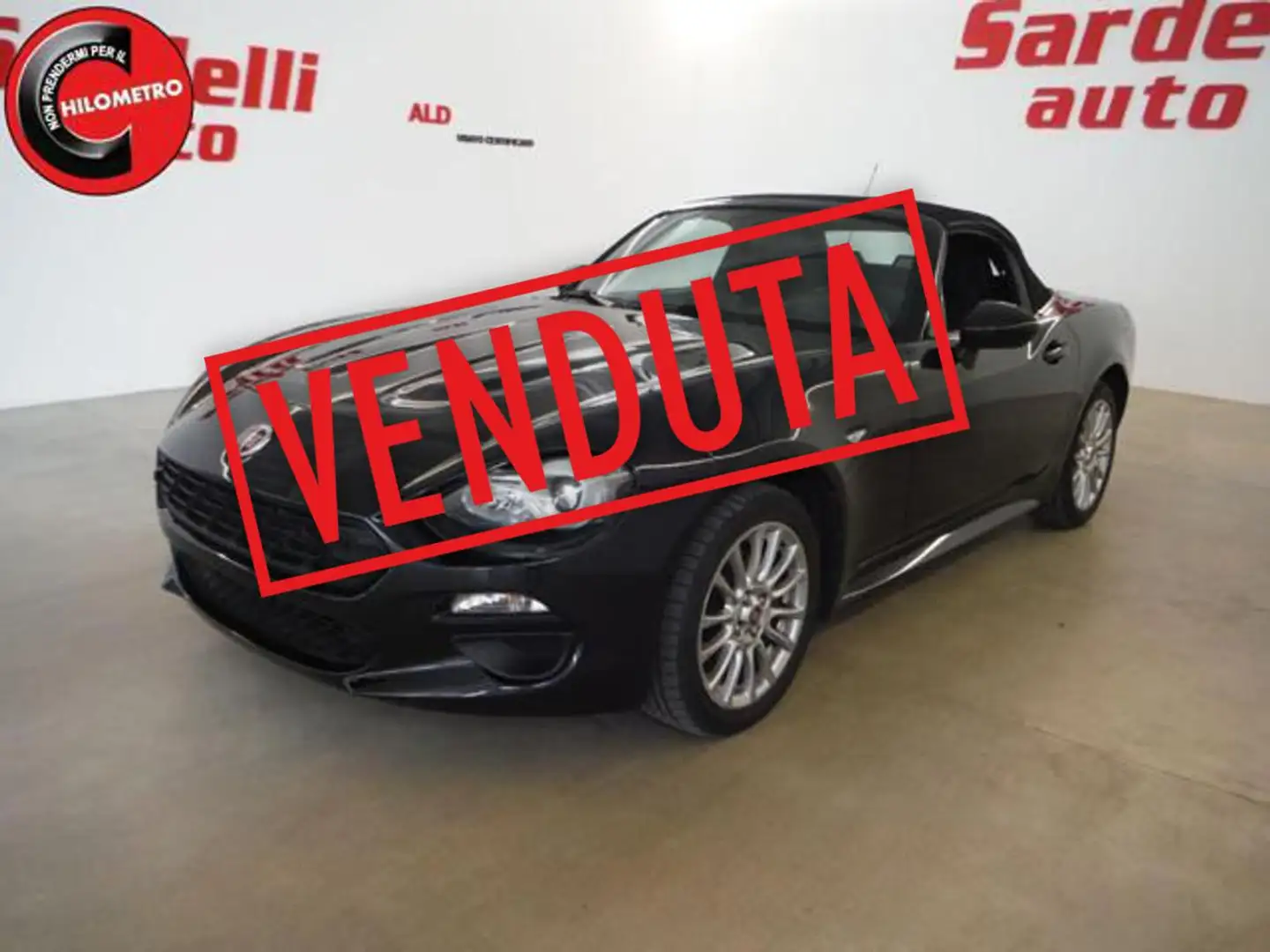 Fiat 124 Spider 1.4 MultiAir Lusso Nero - 1