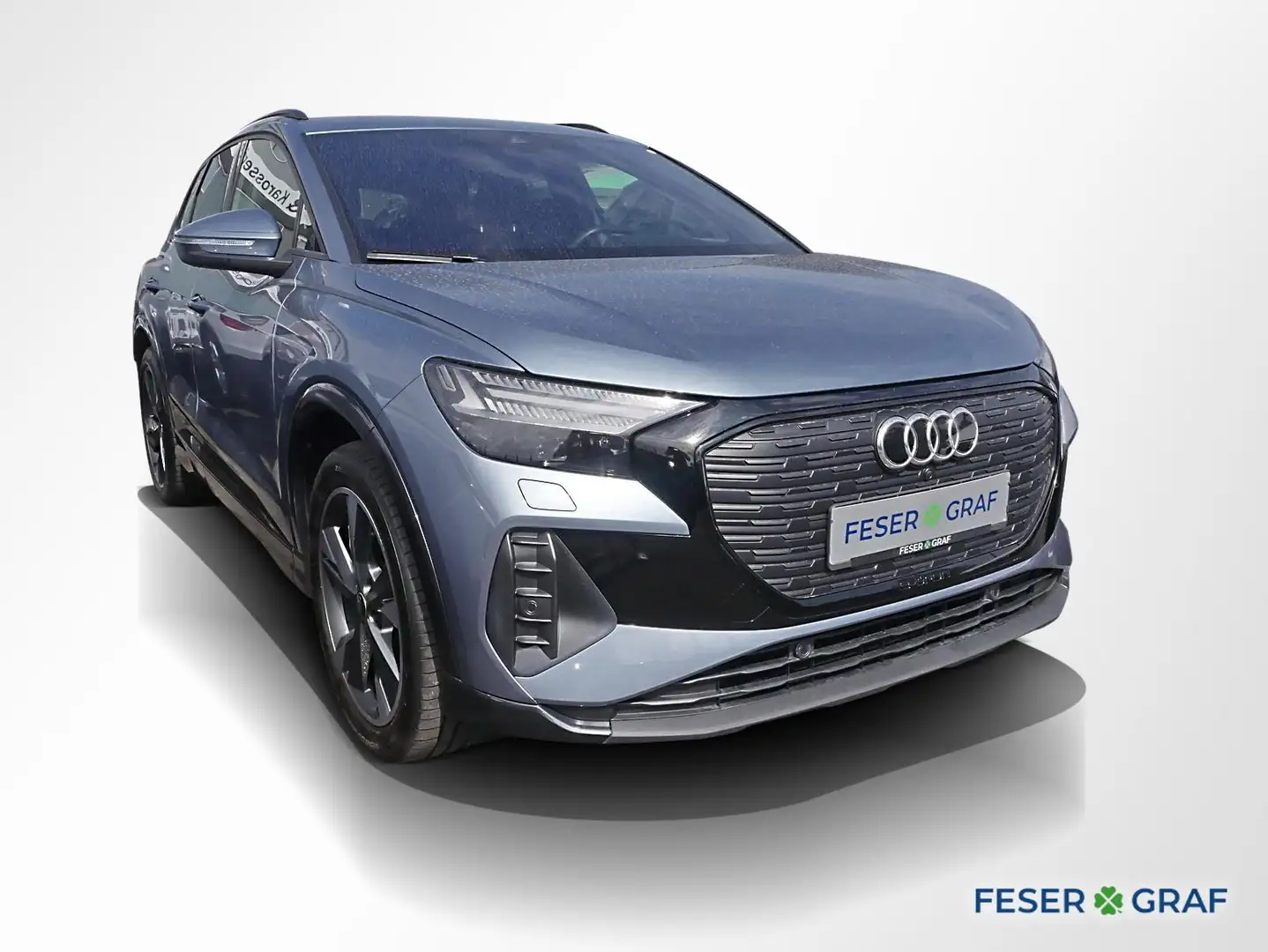 Audi Q4 e-tron 50 quattro AHK Pano Matrix RüKa Blau - 2