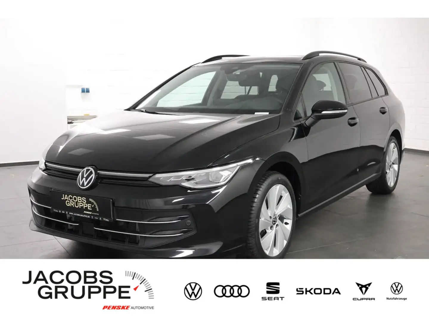 Volkswagen Golf VIII Variant 1.5 TSI Goal Navi,LED,AHK,A Schwarz - 1