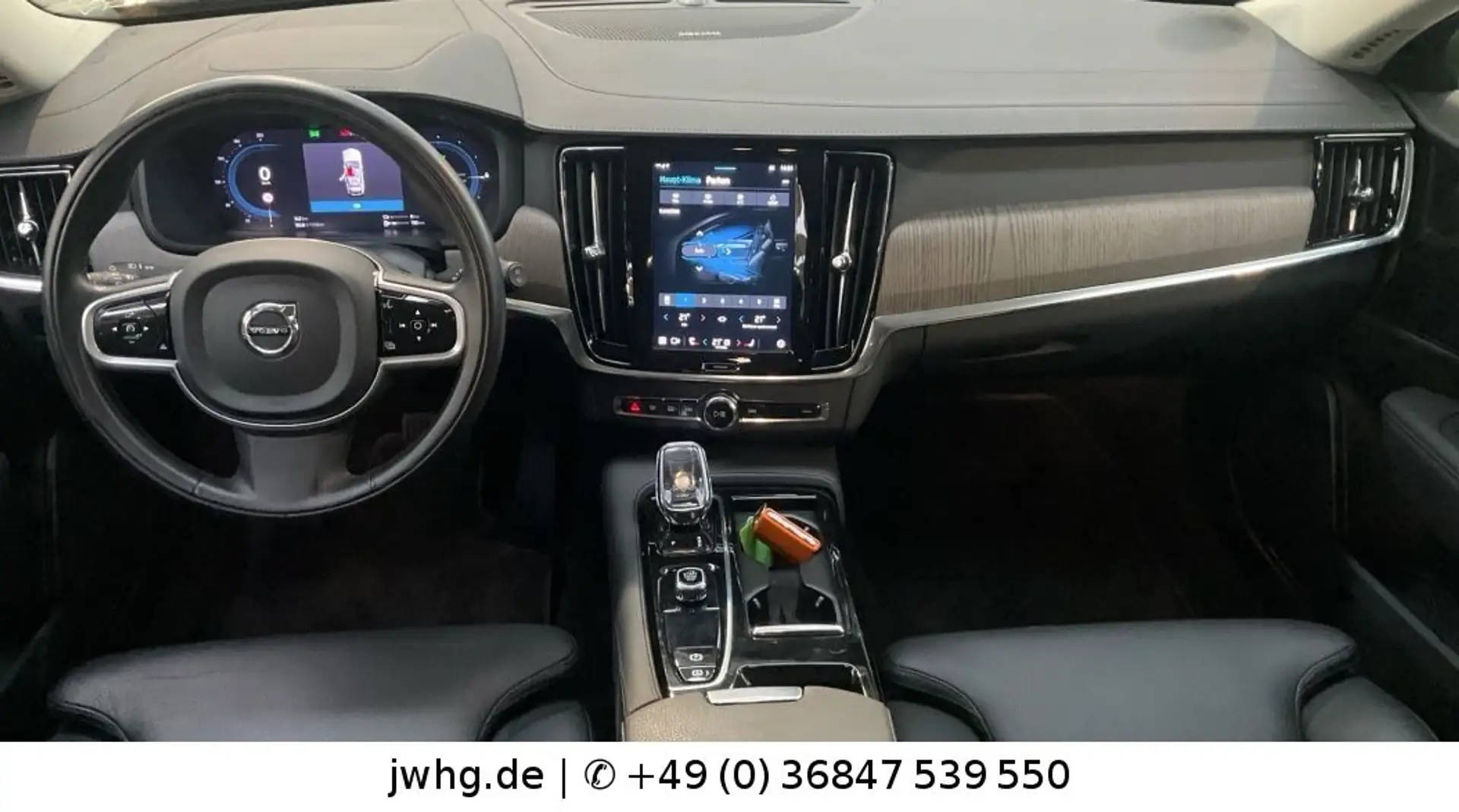 Volvo V90 Inscription Recharge AWD|ACC|LED+|Kam|Memory Negru - 2