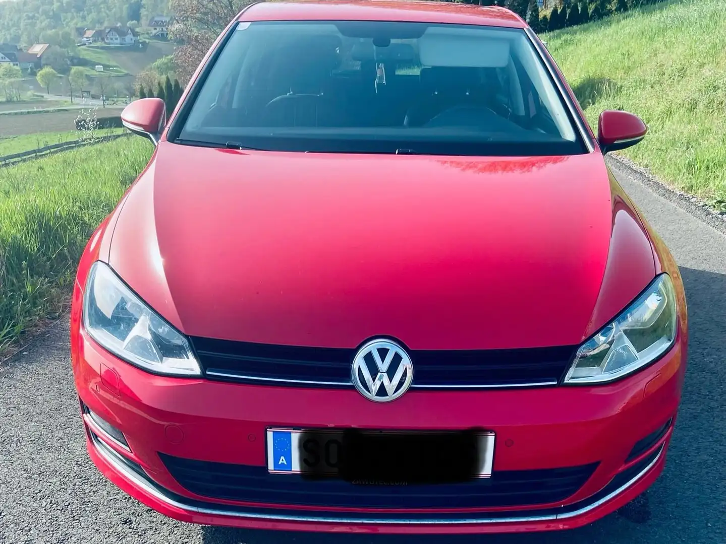 Volkswagen Golf Golf Lounge 1,6 BMT TDI DSG Lounge Rot - 2