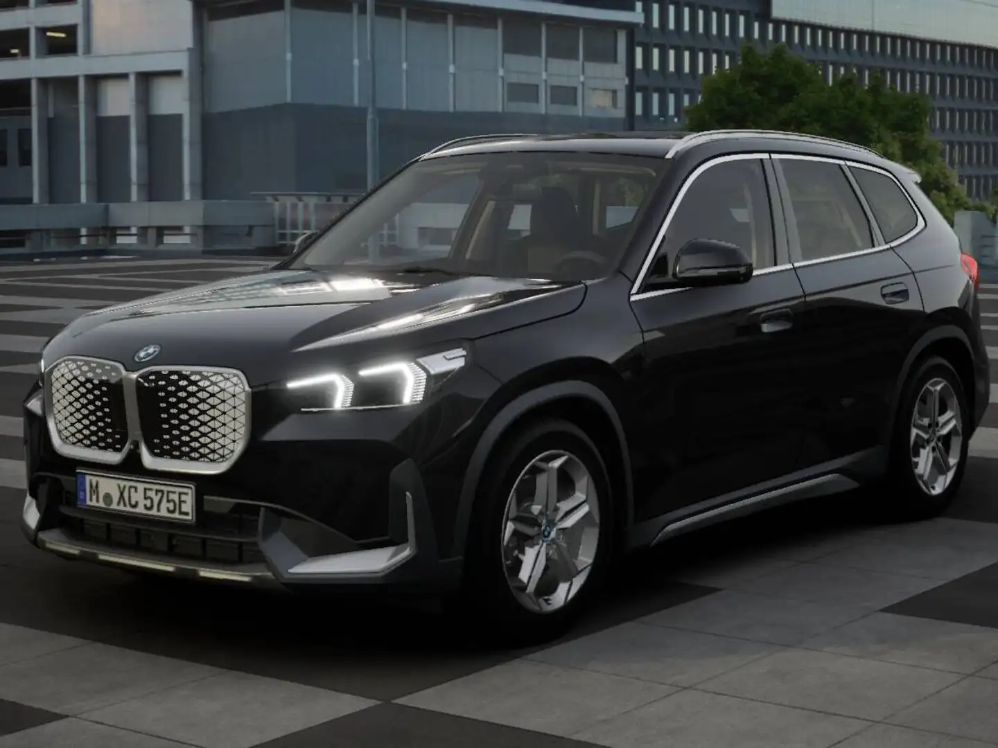 BMW iX1 eDrive20 Zwart - 1