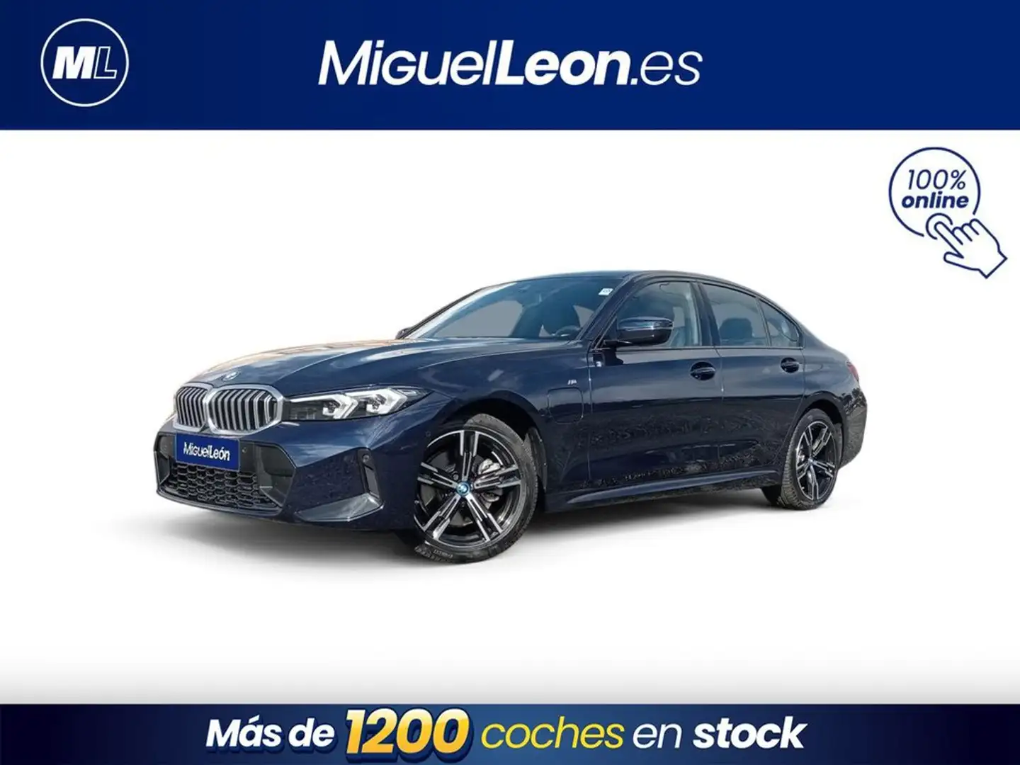 BMW 330 330e Bleu - 1