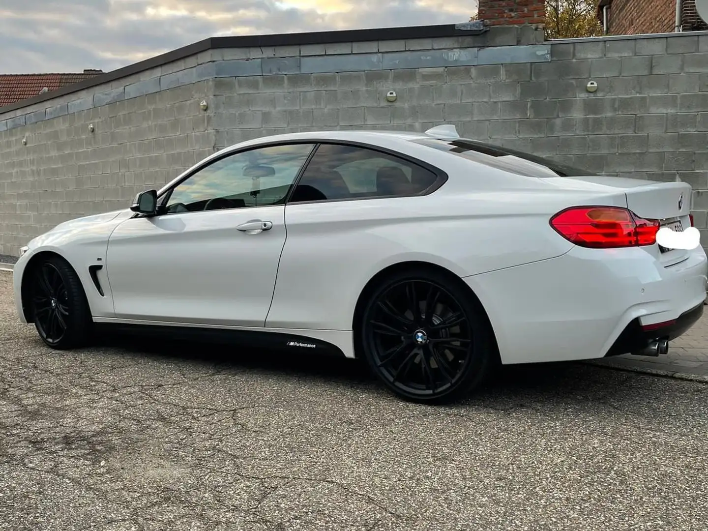 BMW 430 430d Coupe Blanc - 1