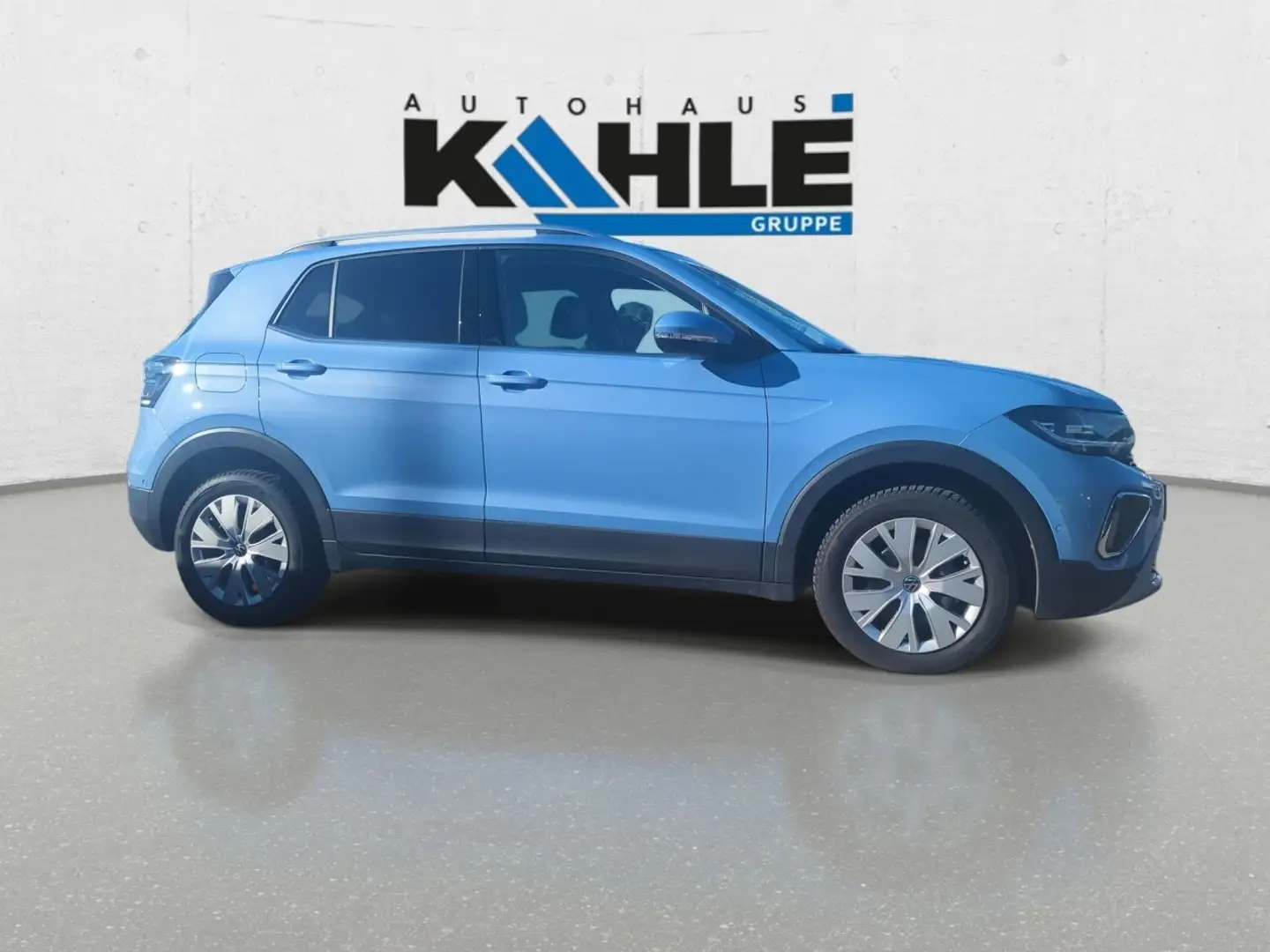 Volkswagen T-Cross 1.0 TSI DSG Style Navi AHK LED ACC SHZ Klima RFK A Blau - 2