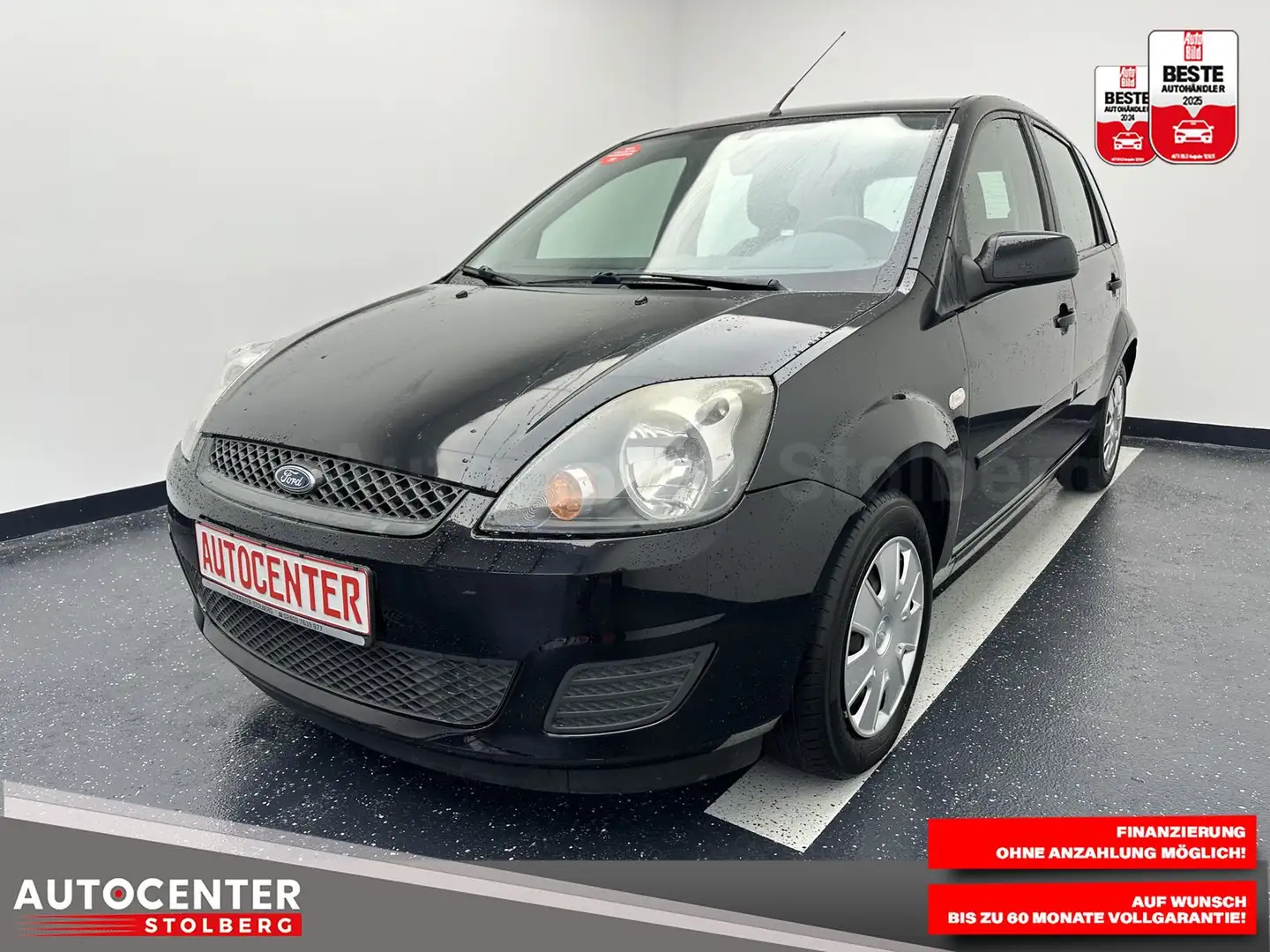 Ford Fiesta Style "KLIMA-TÜV NEU-AUX IN" Negru - 1