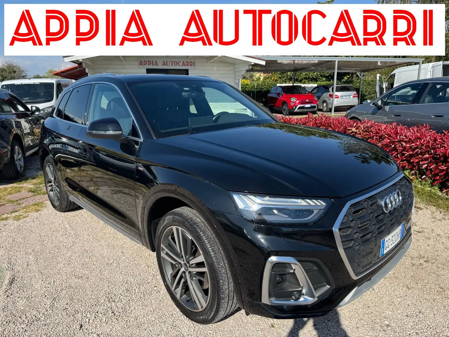 Audi Q5 50E-tfsi S-linePlus Quattro AUT/PELLE/TETTO/UNIPRO Nero - 1