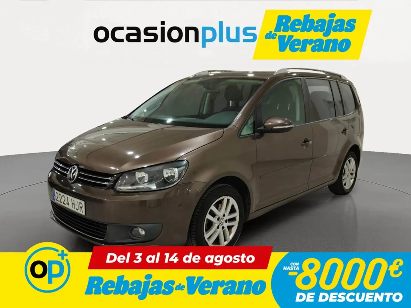 Volkswagen Touran 1.6TDI Advance 105 Marrón - 1